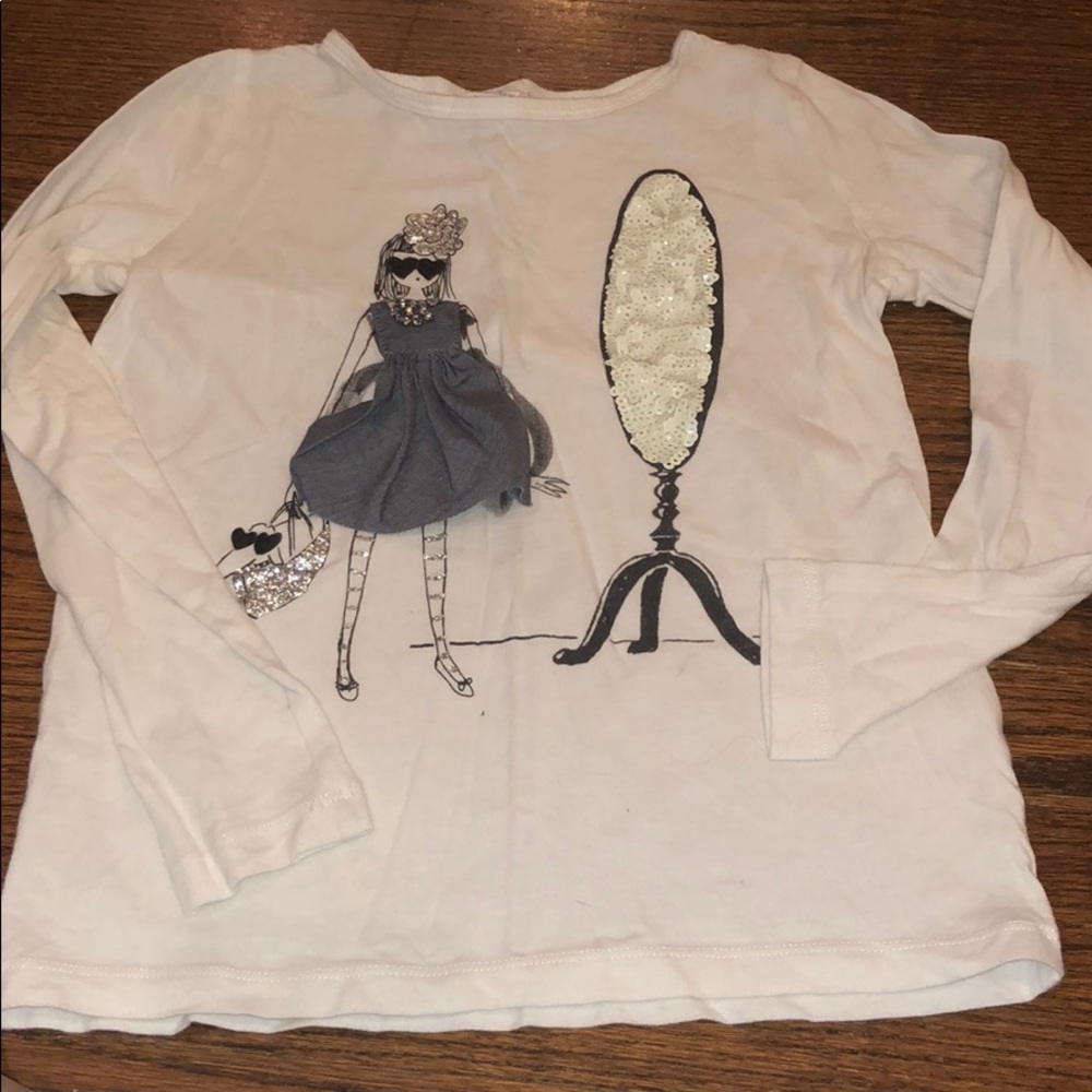Crewcuts graphic long sleeve tshirt